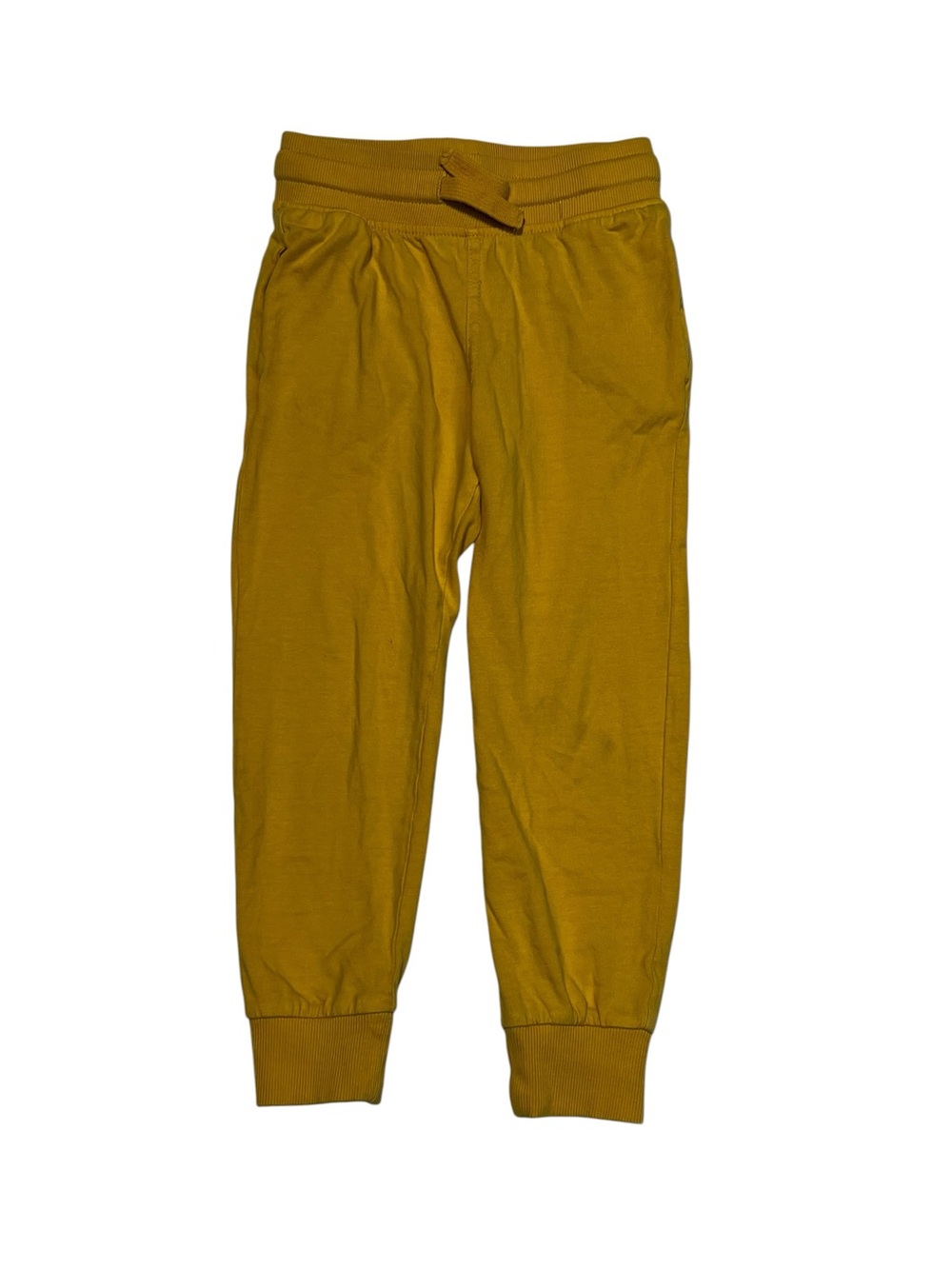 H&M Mustard Yellow Kids Jogger Pants
